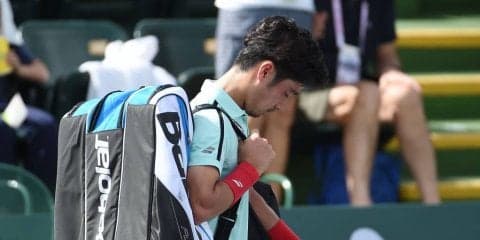 錦織との日本人対決ならず。杉田祐一は惜しくも1回戦敗退[男子テニスATPワールドツアー500 バルセロナ]