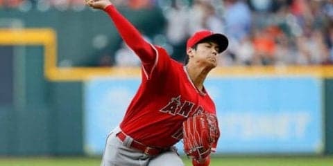 【MLB】大谷翔平、WS王者アストロズに4回まで1失点　メジャー自己最速162キロ記録