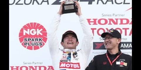 山本尚貴、２年ぶり優勝に涙。「天国のおばあちゃんが勝たせてくれた」