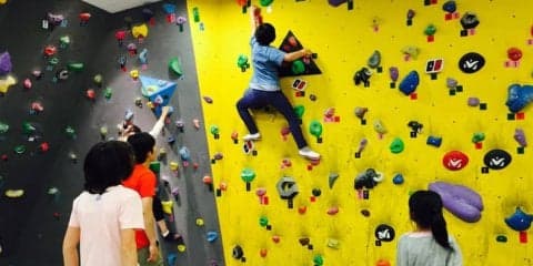 【GW特別企画】全国のグラビティリサーチで「親子クライミング体験会」が開催