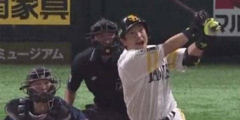 決勝3ランの鷹・松田　通算打率6割超、6本塁打“十亀キラー”の秘訣は…