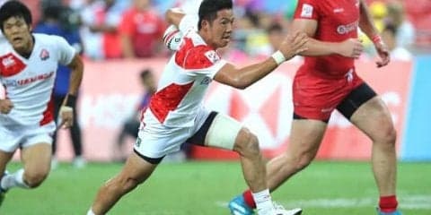  小さくても勝つ。男子セブンズ代表8強ならずも、シンガポールでロシア破る。 