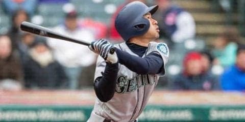 【MLB】イチロー6試合ぶりスタメンも5打数無安打　マリナーズは12得点で快勝