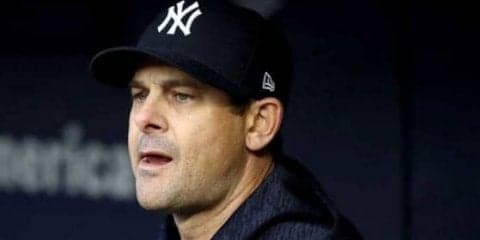 【MLB】ヤンキース指揮官が敵地で受難…ユニホーム着用時に身分証明を求められる