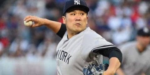 【MLB】田中将大が痛烈ピッチャー返しに美技　米実況感嘆「なんてプレーだ、タナカ」