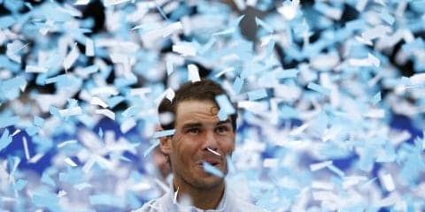 ナダルが大会11回目の優勝、クレーでの連続セット取得記録を46に伸ばす [男子テニスATPワールドツアー500 バルセロナ]