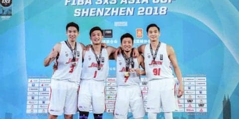 3x3男子日本代表がアジアカップで躍進、落合知也のKO弾で国際大会メダル初獲得