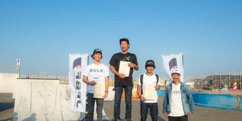 パーク中村輪夢、フラット佐々木 元が王者に輝く『2018 JAPAN CUP 鵠沼大会』