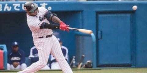 ヤクルト・バレンティンがキング単独トップの8号ソロ　中日吉見から左翼席へ