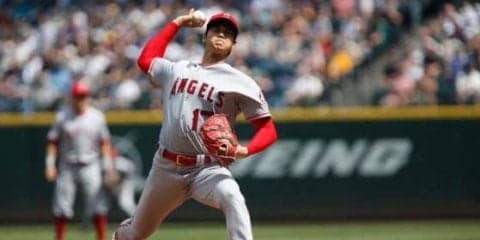 【MLB】大谷翔平、7回途中2失点で3勝目　イチローの前で好投、CY賞右腕に投げ勝つ