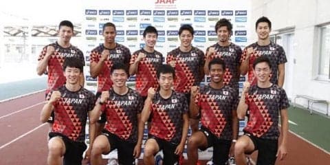 男子100mリレー日本代表チーム、東京オリンピックに向けて強化プロジェクト始動