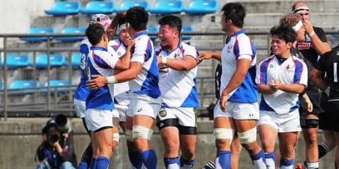  スクラムに自信。NZU戦でも強靱だった大東大・古畑翔。 