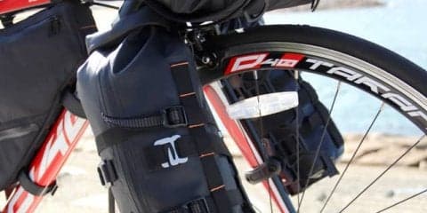 自転車の積載量を増やす大型ケージ＆バッグセット発売