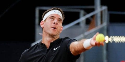 デル ポトロとハレプの強豪がマドリードで揃って白星