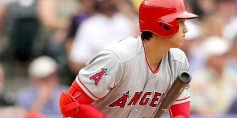 【MLB】大谷翔平、3度目代打で“初ヒット”　痛烈中前打で快音　チームは完封勝利