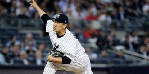 【MLB】田中将大、2被弾含む6回途中4失点で勝敗つかず　ヤ軍は逆転劇制し8連勝