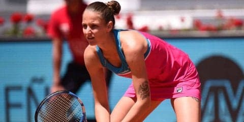 プリスコバがランク1位のハレプからの白星で準決勝進出[ムトゥア マドリード・オープン]