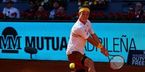 錦織がローマ入り。マドリード敗退後もティームやプイユと調整。
