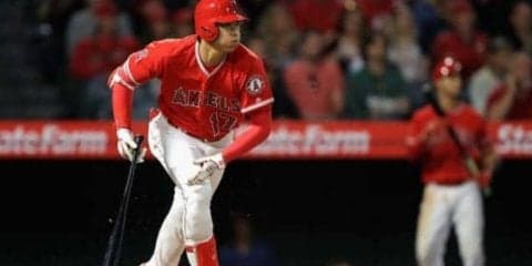 【MLB】大谷の“驚速”二塁打、ジェットエンジンに喩える声も「信じられない爆発力」