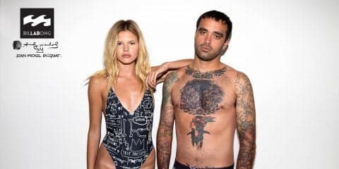 BILLABONGがアンディ・ウォーホルとバスキアのコラボレーション作品をフューチャーした最新コレクションを発表