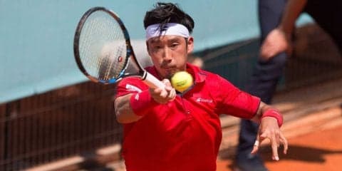 【速報】杉田祐一、1回戦第1セットをタイブレークの接戦の末落とす[男子テニスATPワールドツアー マスターズ1000 ローマ]