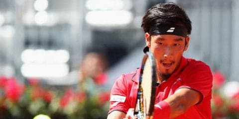 杉田祐一、接戦の末に格下に敗退。これで8大会連続の初戦敗退に[男子テニスATPワールドツアー マスターズ1000 ローマ]