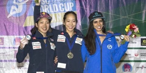 W杯通算20度目の頂点！野口啓代が2戦連続優勝／ボルダリングW杯2018第4戦 泰安大会