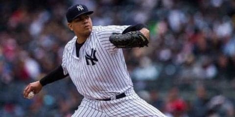 【MLB】ヤ軍右腕が見せた抜群の反射神経に驚愕の声　「この日のハイライト」