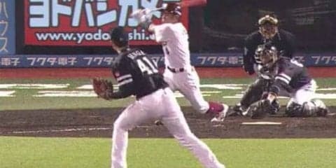 ソフトバンクが逆転勝ち　不振の松田が決勝打、千賀3勝目　楽天は救援崩れる