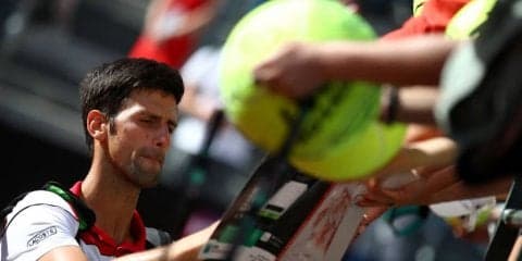 ジョコビッチ初戦に勝利するも「期待は控え目にしなければ」[男子テニスATPワールドツアー マスターズ1000 ローマ]