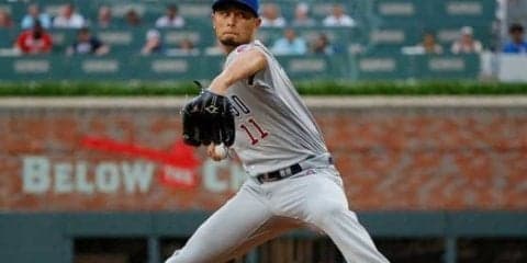 【MLB】ダルビッシュ、4回61球で降板し初勝利ならず　3安打1失点と上々の内容も…