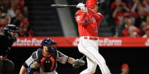 【MLB】大谷、初2番で「大谷シフト」破る痛烈右前打も…エ軍は逆転負けで首位陥落