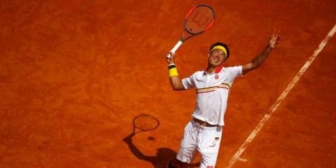 【速報】錦織、ディミトロフに逆転勝利で4年連続ベスト16入り[男子テニスATPワールドツアー マスターズ1000 ローマ]