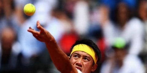 錦織、世界4位のディミトロフとの3時間に及ぶ死闘を制して3回戦へ[男子テニスATPワールドツアー マスターズ1000 ローマ]