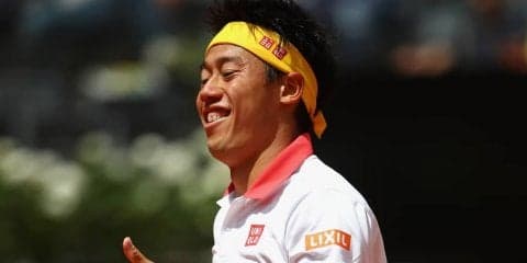 世界4位を破った錦織「またトップ10に勝てたことはとても自信になります」[男子テニスATPワールドツアー マスターズ1000 ローマ]