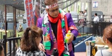 日ハム「DJチャス。」特別シート利用者に大盤振る舞い予告　「気分は満点」