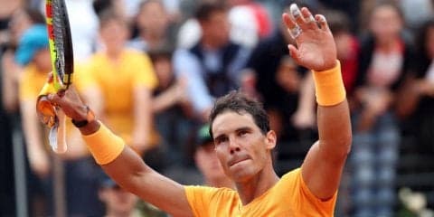 ナダルはジュムホールに1時間のスピード圧勝、次戦はシャポバロフと[男子テニスATPワールドツアー マスターズ1000 ローマ]