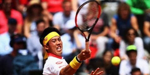 激戦を制した錦織「悪い状況からもファイトできた」[男子テニスATPワールドツアー マスターズ1000 ローマ]