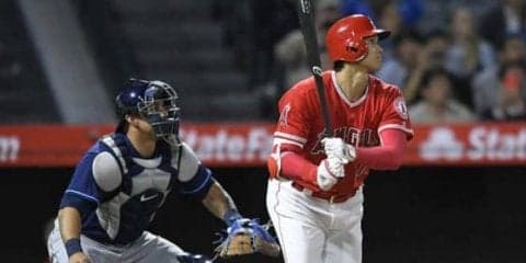 【MLB】大谷翔平、4試合ぶり中堅へ6号ソロ　チーム完封負けを阻止する意地の一発
