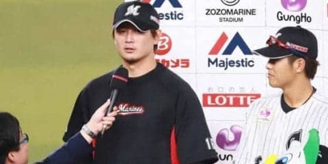ロッテ涌井、本拠地初勝利　名物“ウグイス嬢”の節目飾り「勝てて良かった」