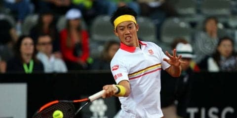 【速報】錦織、ジョコビッチから第1セット先取[男子テニスATPワールドツアー マスターズ1000 ローマ]