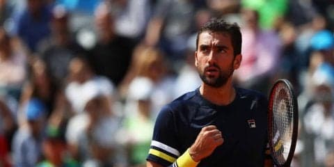 チリッチがストレートでカレーニョ ブスタを破ってベスト4入り[男子テニスATPワールドツアー マスターズ1000 ローマ]