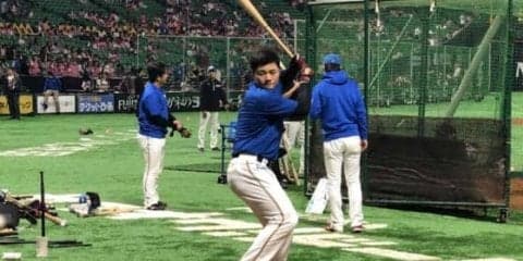 ハム清宮が3試合ぶりヒット　奪三振王・則本から快音「うまく反応できた」