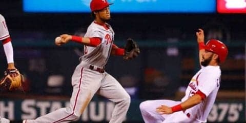 【MLB】フィリーズに二刀流登場!?　遊撃先発→救援で3者凡退→打席でソロ弾の大活躍