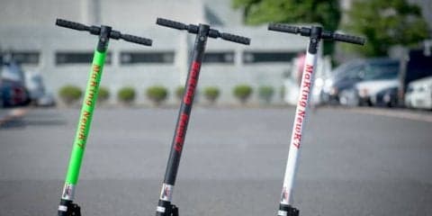 安全性と操縦性を追求した電動キックボード…MaKing『New K7』誕生