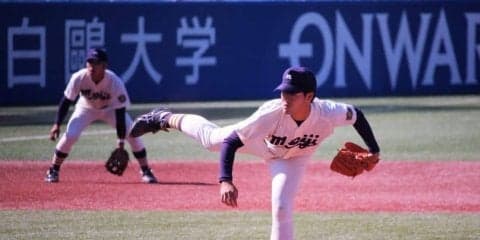 伊勢が気合の初完封！明大が執念の試合運びで慶大の優勝を阻止し1勝1敗！【東京六大学野球】