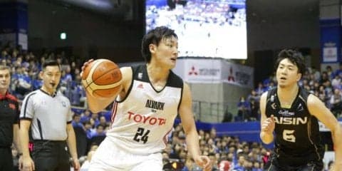 ライバル比江島を封じてチームを背中で引っ張った田中大貴「もっと激しくできる」