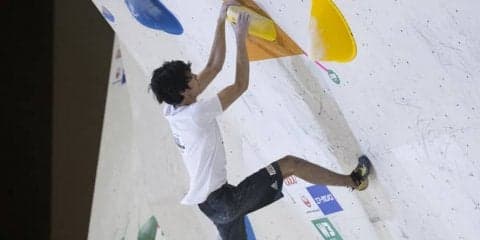 楢崎明智らがリードとの二冠を達成／ボルダリングユース日本選手権鳥取大会2018