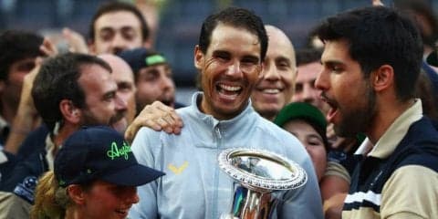 [最新ATPランキング]ナダルがローマの優勝で首位を奪還、錦織は21位と再びトップ20目前でジョコビッチは20位圏外へ