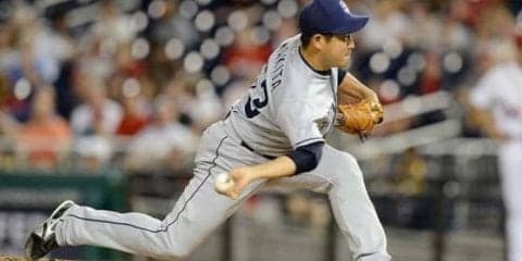 【MLB】牧田和久、1回を1安打無失点の好救援　ハーパー相手に96キロ超遅カーブ